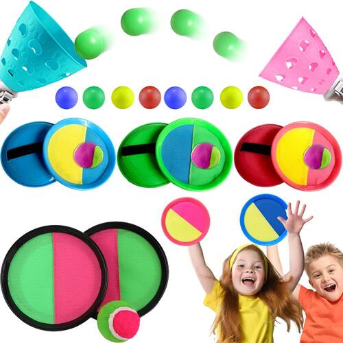Children Sports Toys Toss Catch Ball Sticky Balls Summer Out