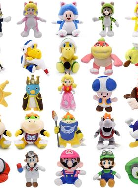 25 Styles Mario Plush Toys Luigi Princess Peach Toad Diddy K