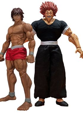 Anime Hanma Yurjiro action figures PVC statue desktop decora