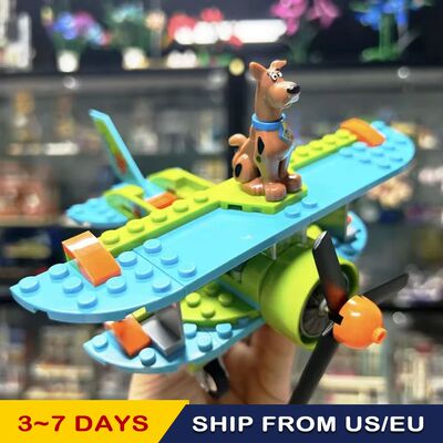 Creative Expert Mysterious adventure plane Model Compatible