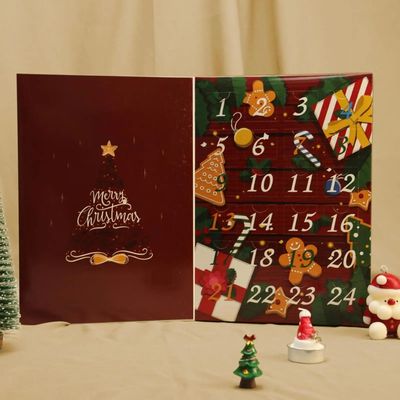 Refillable Christmas Advent Calendar Box 24 Days Christmas C