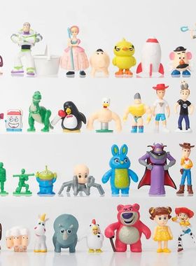 36Pcs/Set Movie Cartoon Toy Story Woody Buzz Lightyear Forky