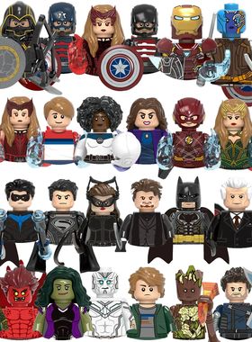 Marvel Blocks Brick Iron Man Hawkeye Mini figure building bl