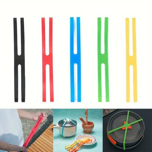 5/10Pcs Bands Silicone Rubber Bands Colorful Elastic Bands W