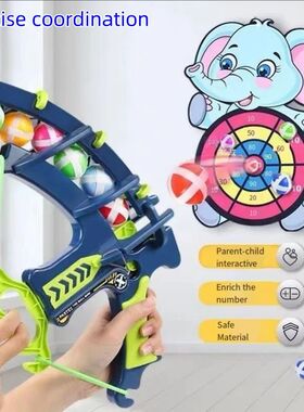 Montessori Throwing sports Slingshot target Sticky ball dart