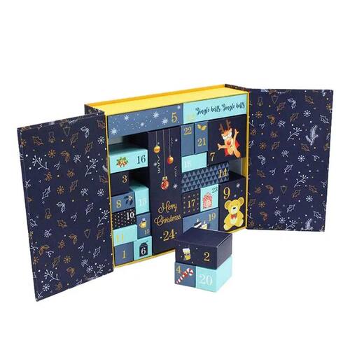 New Christmas Calendar Gift Boxes 24 Days Countdown To Chris