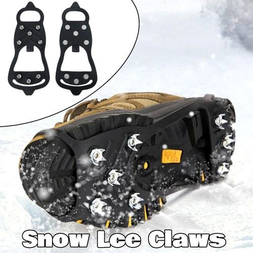 Rock Climbing Crampons 1 Pair 58 Tooth Anti Slip Spikes For