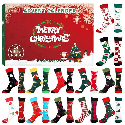 Christmas Stocking Advent Calendars 24 Days Countdown 24 Day