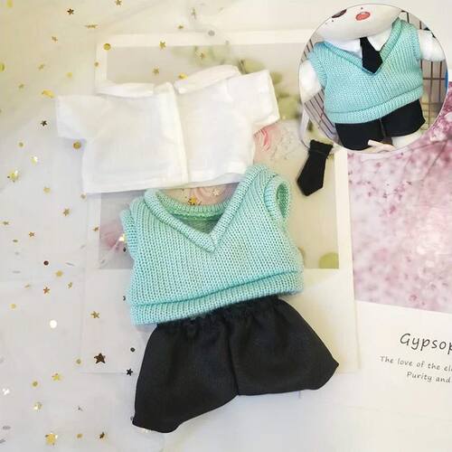 Doll Clothes for 20cm Idol Dolls Accessories Plush Doll's Cl