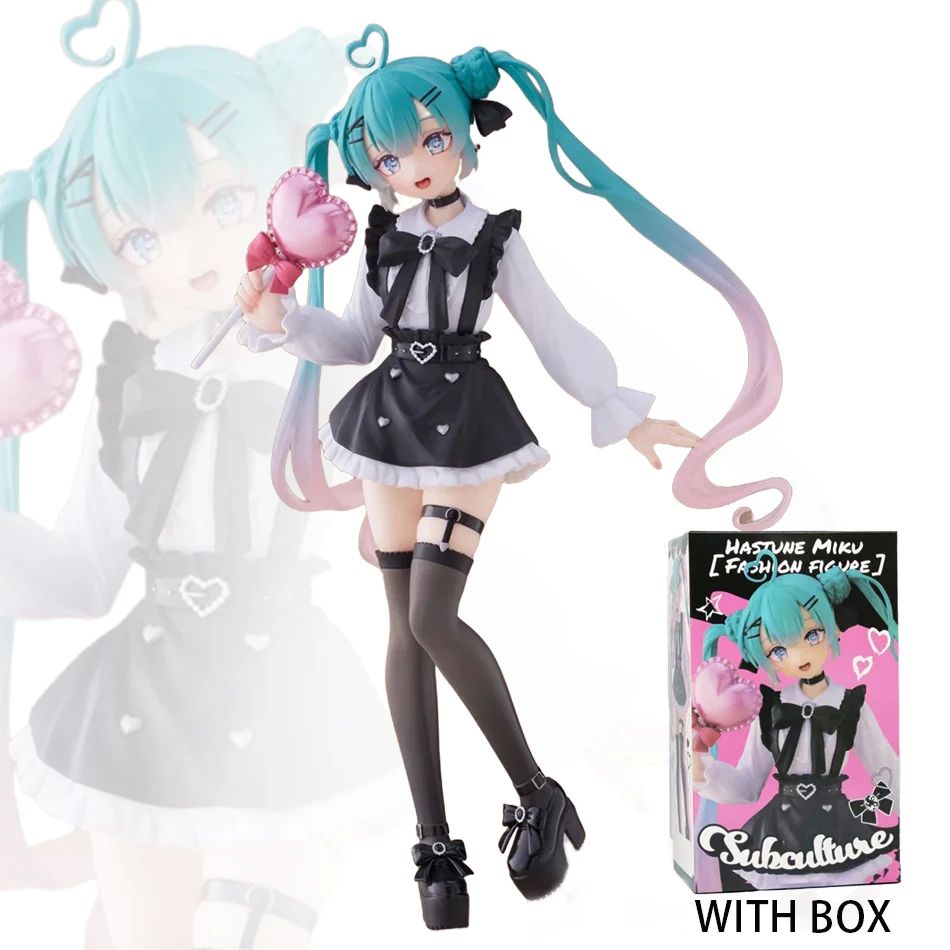 19cm Sexy Girl Hatsune Miku Anime Figure Fashion Subclture M