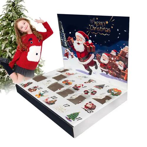 Christmas Advent Calendar Boxes Advent DIYS24 Days Boxes Cut