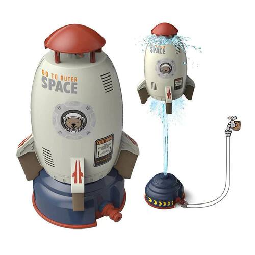 Water Pressure Lift Sprinkler Toy Rocket Launcher Toys Garde