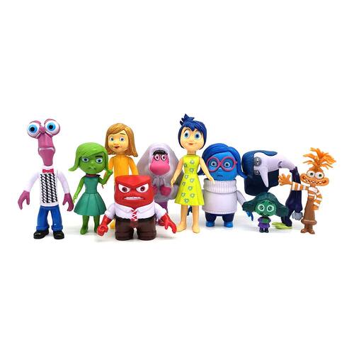 Inside Out 2 Figure Anime Joy Sadness Angry Figurine Fear Di