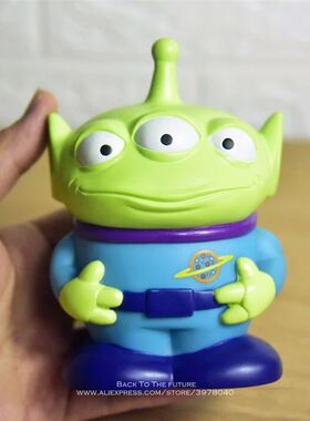 Toy Story 4 Green Aliens Piggy Bank 12.5cm Action Figure Ani