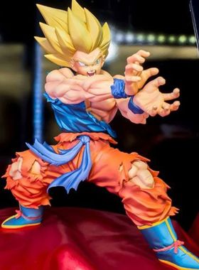 Dragon Ball Z Kamehameha Son Goku Figure Super Saiyan Kakaro