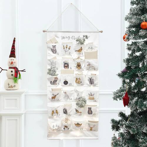 Christmas Advent Calendar For Filling Children With Rod And