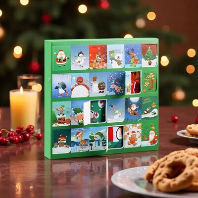 Xmas 24 Pairs Socks Advents Calendar Warm Cozy Autumn/Winter