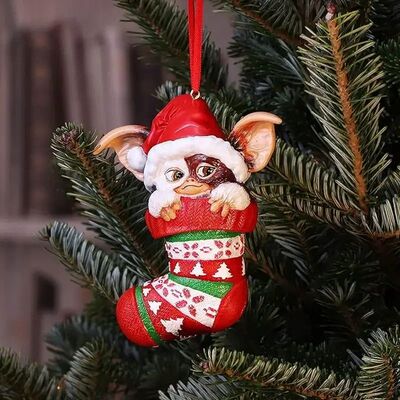 1pc 2D Acrylic Gremlins Christmas Tree Ornament Decoration I