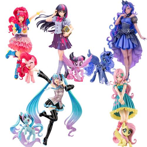 Game My little Pony Bishoujo Statue Pinkie Pie Fluttershy Ja