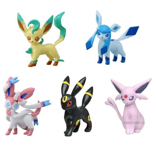 Pokemon Figures Eevee Evolution Vaporeon Espeon Umbreon Sylv