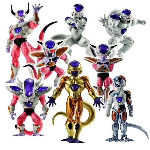 8pcs/set Dragon Ball Z Frieza PVC Action Figure Collection M