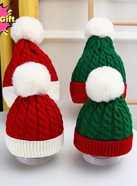 Christmas Xmas Santa New Year Hat Outdoor Winter Warm Croche