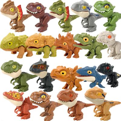 Finger Dinosaur Tricky Tyrannosaurus Model Biting Hand Fidge