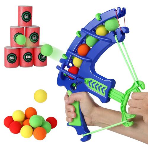 Montessori Throw Sport Slingshot Target Sticky Ball Dartboar