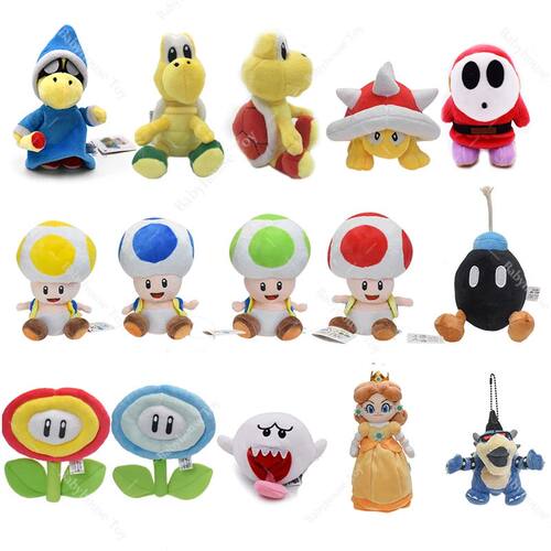 35 Styles Mario Catoon Film Anime Koopa Soft Plush Doll Toys