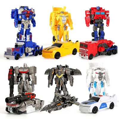 Transformation Toy Robot One Step Deformation Car Action Fig