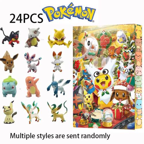 Pokemon Christmas Calendar Christmas Day Blind Box 24 Pokemo