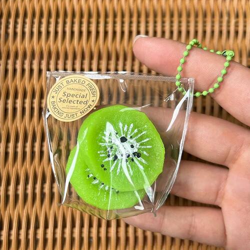 Simulation Stress Relief Toy Sticky TPR Mini Fruit Bag Stres