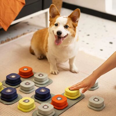 Dog Button Record Talking Pet Communication Vocal Training I