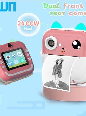 Children 1080P HD Digital Camera Toys Instant Print for Kids