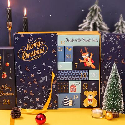 Christmas Advent Calendar 24 Days Countdown Calendar Empty B