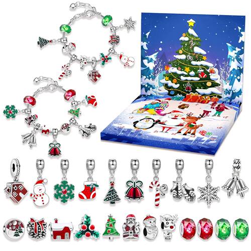 Christmas Advent Calender Gift Box Creative DIY Snowman Sant