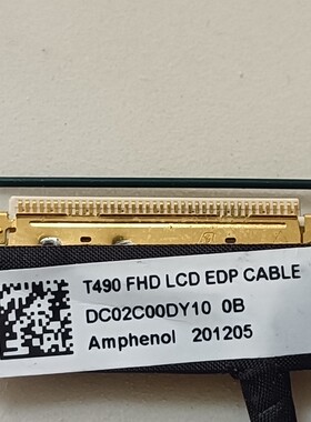 联想T490屏线T14 P14S 01YT382 02HK974 DC02C00DY20 DC02C00DY10