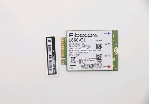 联想Thinkpad X1 P15 P17 4G模块 L860-GL 5W10V25790 千兆全网通