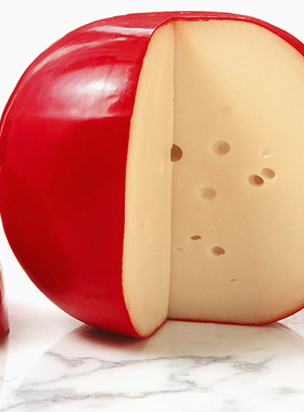 热销即食皇冠高达淡味伊顿奶酪球荷兰进口红波芝士红波奶酪500g装