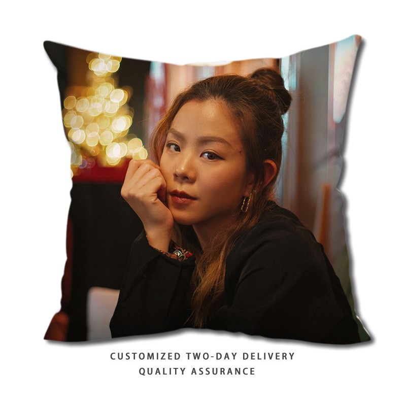 Gao抱枕方形COLLAR周边靠垫沈貞巧Garie Shum同款靠枕头真人形玩