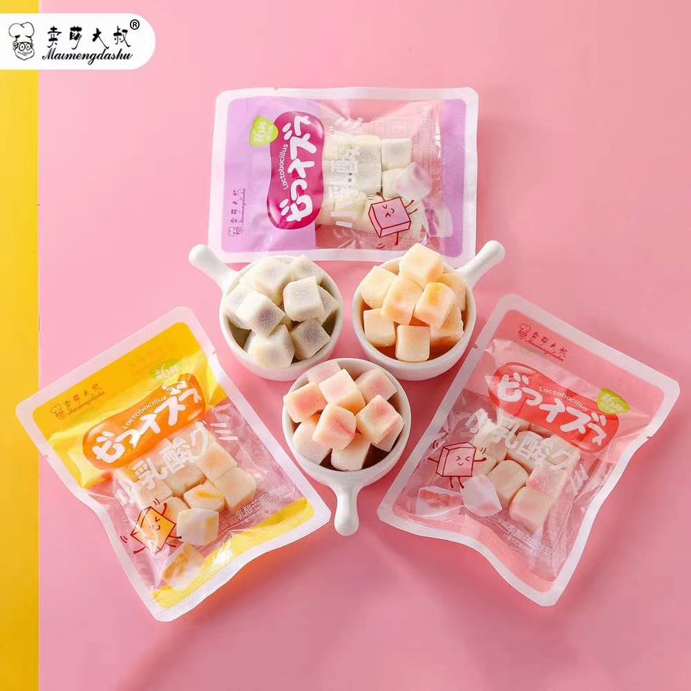 卖萌大叔小乳酸益生菌软糖糖果休闲零食小吃小包装称重500g/2500g-封面