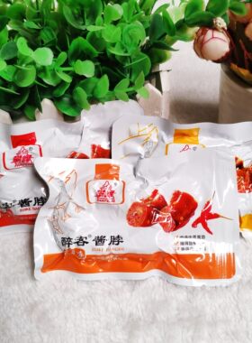真空卤味零食攀峰醉客酱脖烤脖