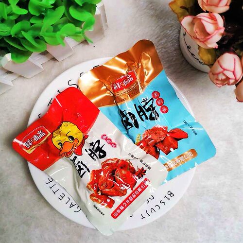 休闲零食鲜味斋卤脖小包装称重卤