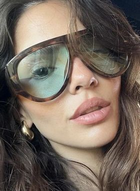 Ins Popular Fashion Pilot Women Candy Color Sunglasses Retro
