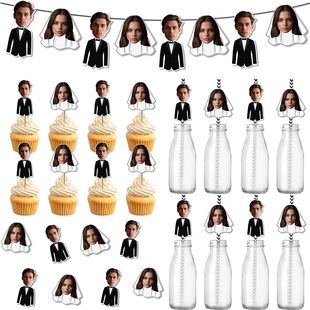 Groom Bride Couple Photo Dec Customized Wedding Personalised