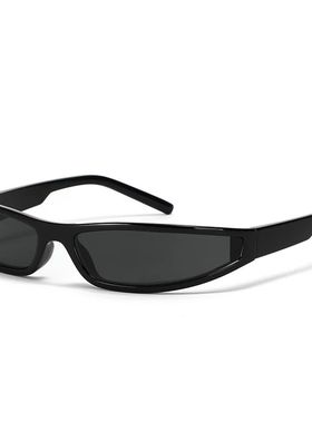 Small Rectangular Narrow Frame Sunglasses Women Streetwear Y