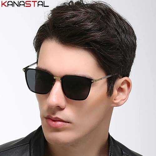 Metal Polarized Sunglasses Men UV400 Sun Glasses Women Eyegl