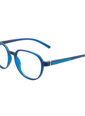 Round Light TR90 Oval Glasses Frames Full Rim Medium Plastic