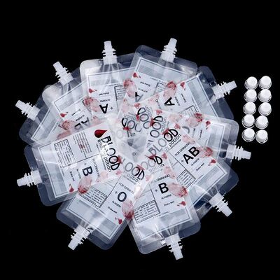 10pcs Halloween Cosplay Drink Container Bag Vampire Blood Po