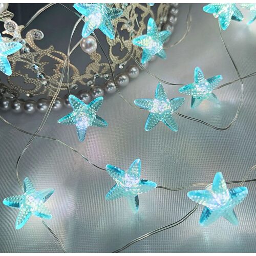 2m Ocean Theme Party Decor Seashell Starfish String Light Ki